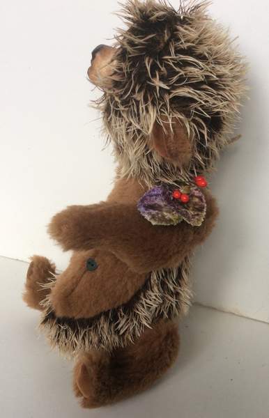 teddy bear with spikes