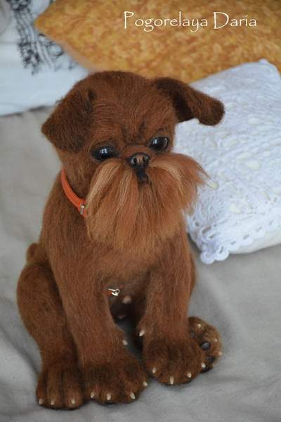 brussels griffon stuffed animal