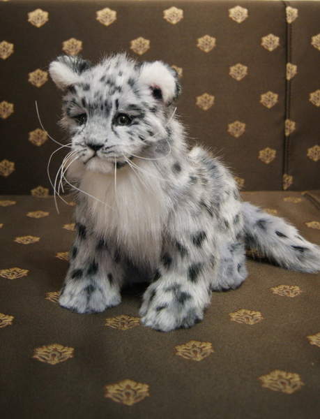 snow leopard teddy