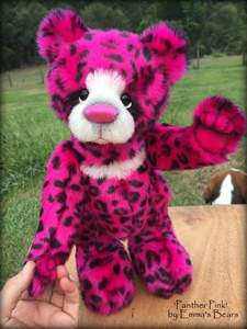 pink panther teddy bear