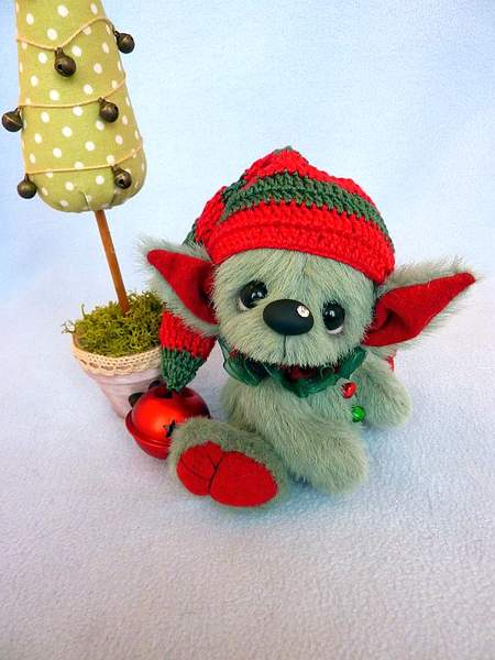 christmas elf teddy