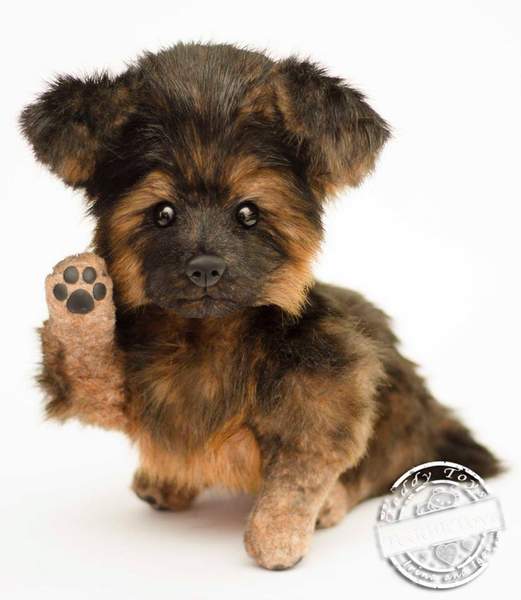 german shepherd teddy bear