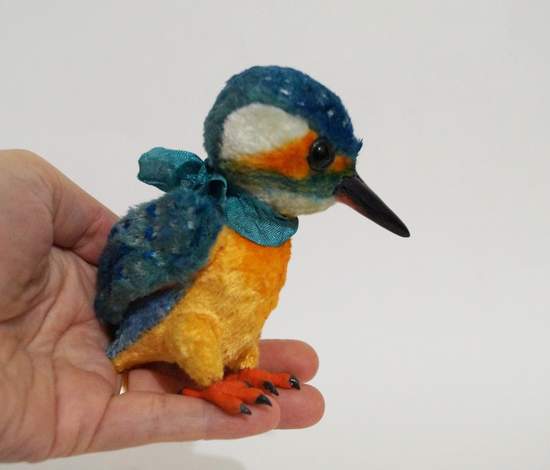 kingfisher cuddly toy