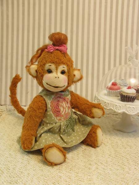 Monkey Anfisa By Alla Generalova - Bear Pile