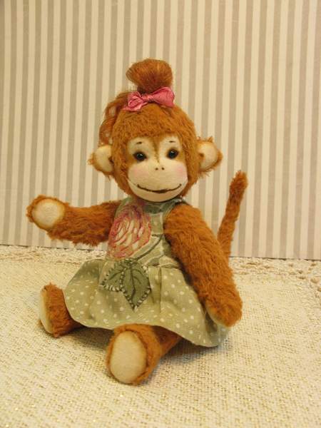 Monkey Anfisa By Alla Generalova - Bear Pile