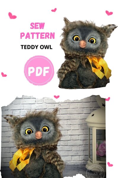 Owl best sale plush pattern