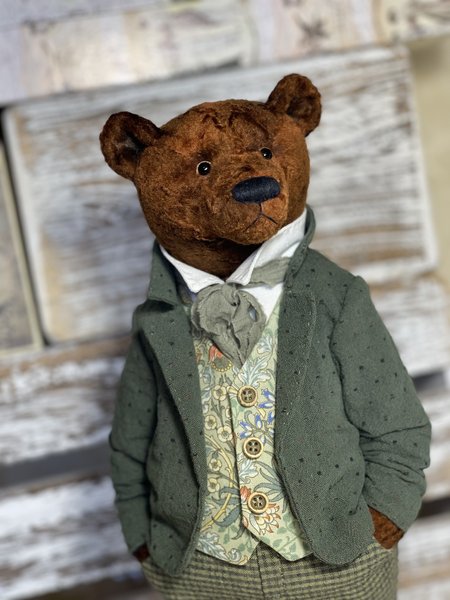 teddy bear with clothes